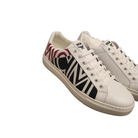 MCM white Logo sneakers size US 9 IT 42 - Picture 7 of 12